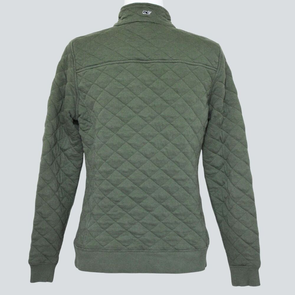 VINEYARD VINES Women's Diamond Quilted Pullover Shirt Size S - Picture 3 of 9